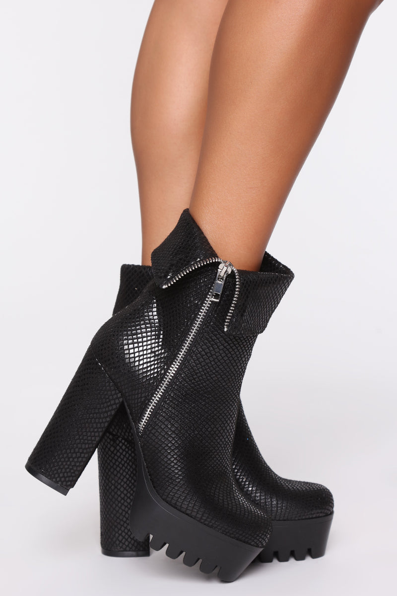 Demolition Booties - Black