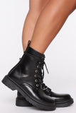 Keep It Running Booties - Black