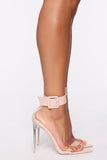 Don't Sleep On It Heeled Sandals - Nude