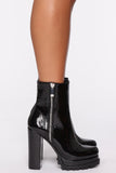 Edge Of Desire Booties - Black