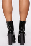 Edge Of Desire Booties - Black