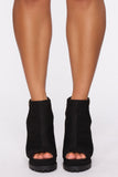 Roll With Me Booties - Black
