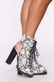 Day Dreamer Booties - Snake