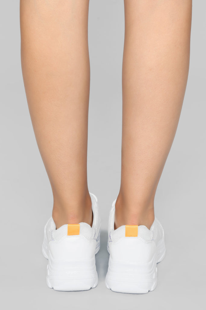 Gotta Be On The Run Sneaker - White