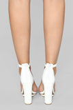 Simply Chic Heel - White