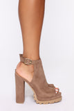 Roll With Me Booties - Nude