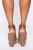 Roll With Me Booties - Nude