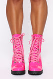 For Your Sake Booties - Pink