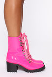 For Your Sake Booties - Pink