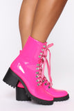 For Your Sake Booties - Pink