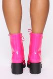 For Your Sake Booties - Pink