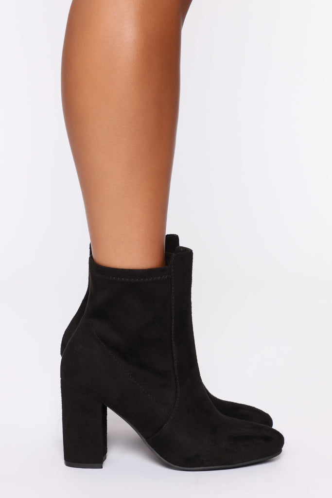 Rule Breaker Booties - Black