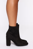 Rule Breaker Booties - Black