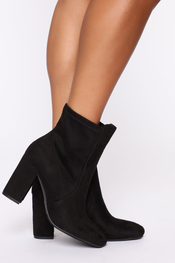 Rule Breaker Booties - Black