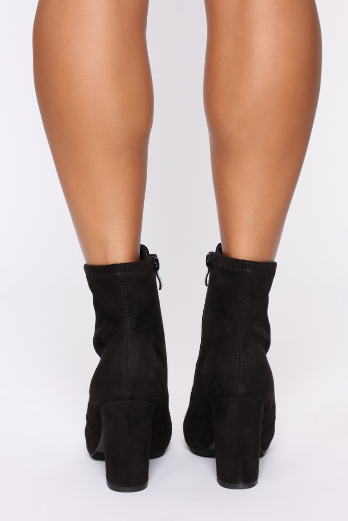 Rule Breaker Booties - Black