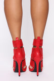 Love You Not Booties - Red