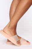 Jelly Roll Slides - Nude