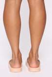 Jelly Roll Slides - Nude