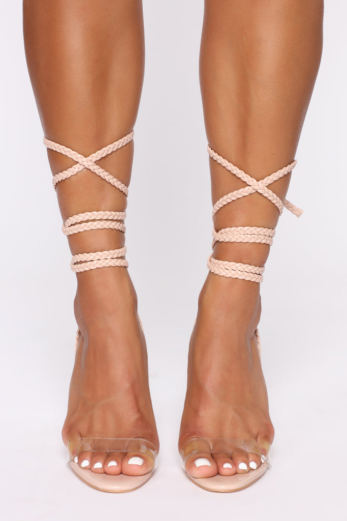 Swiftness Heeled Sandals - Nude