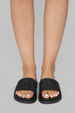 Glam You Up Slide - Black