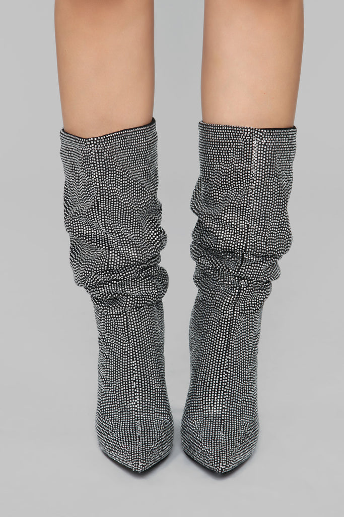 Good Life Heeled Boot - Black
