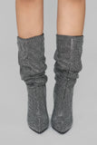Good Life Heeled Boot - Black