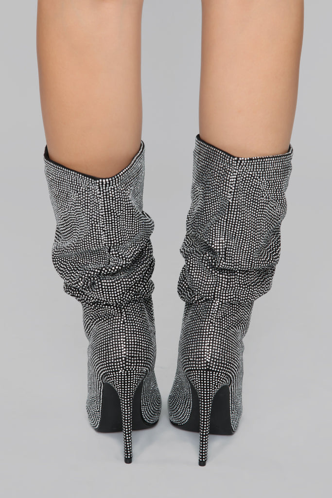Good Life Heeled Boot - Black