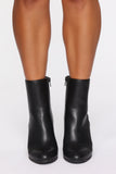 Without A Doubt Booties - Black