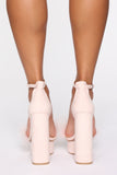 You Were Saying Heeled Sandals - Nude
