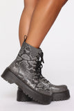 High Tolerance Booties - Grey Snake