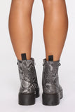 High Tolerance Booties - Grey Snake
