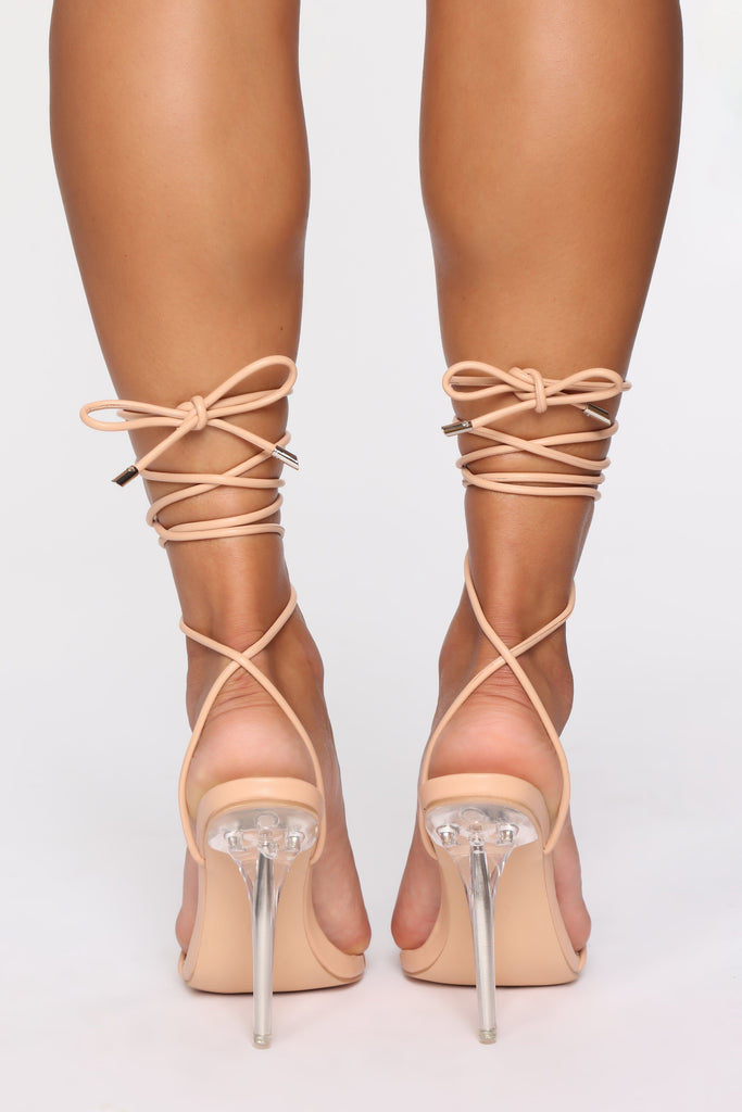 Admiration Heeled Sandals - Nude