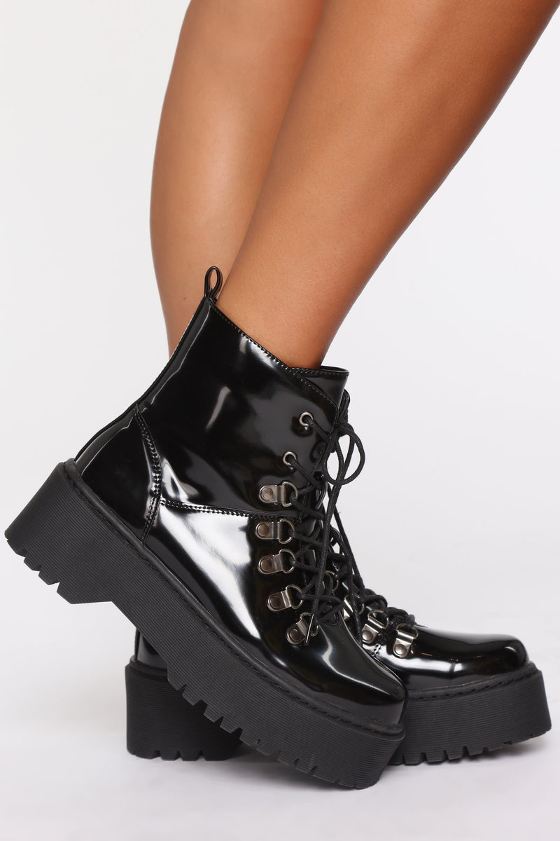 Second Strike Booties - Black