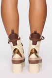 Walk The Other Way Booties - Tan