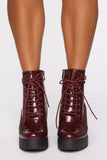 On Call Booties - Wine