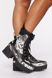 Walk The Other Way Booties - Snake