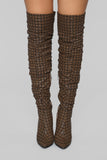 Status Quo Boot - Brown/Black