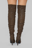 Status Quo Boot - Brown/Black