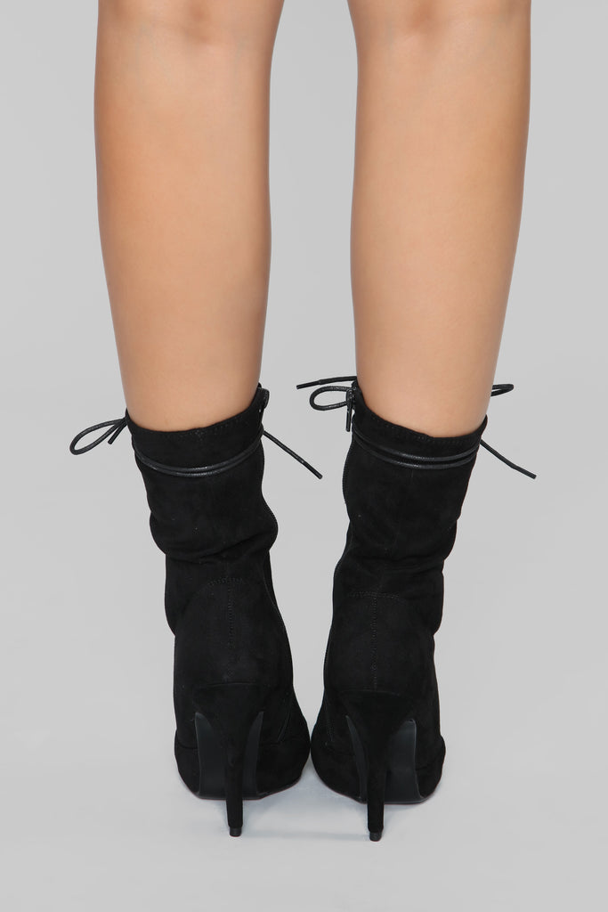 I Tried Bootie - Black