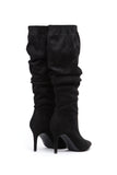 Speak To Me Heeled Boot - Black