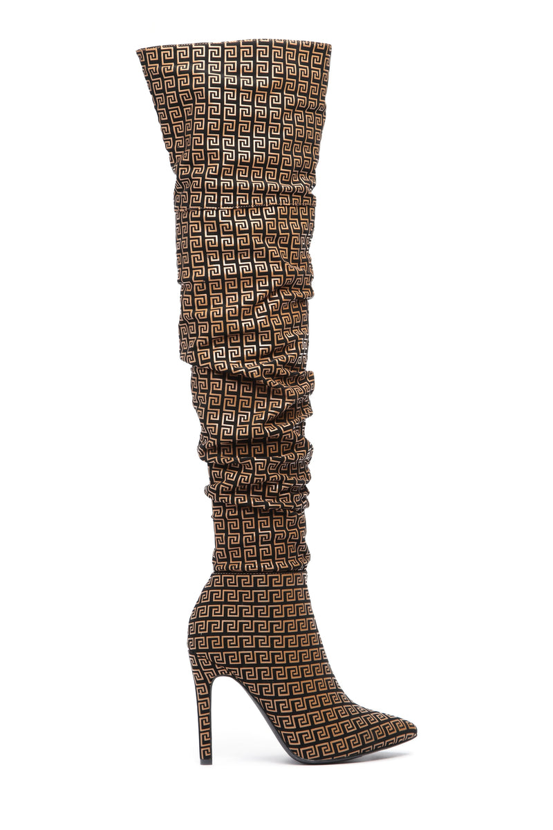 Status Quo Boot - Brown/Black