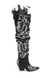 Make Your Own Path Heeled Boot - Black