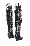 Make Your Own Path Heeled Boot - Black