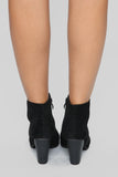 Note To Self Bootie - Black