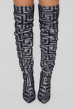 Status Quo Boot - Black/Black
