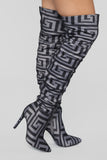 Status Quo Boot - Black/Black