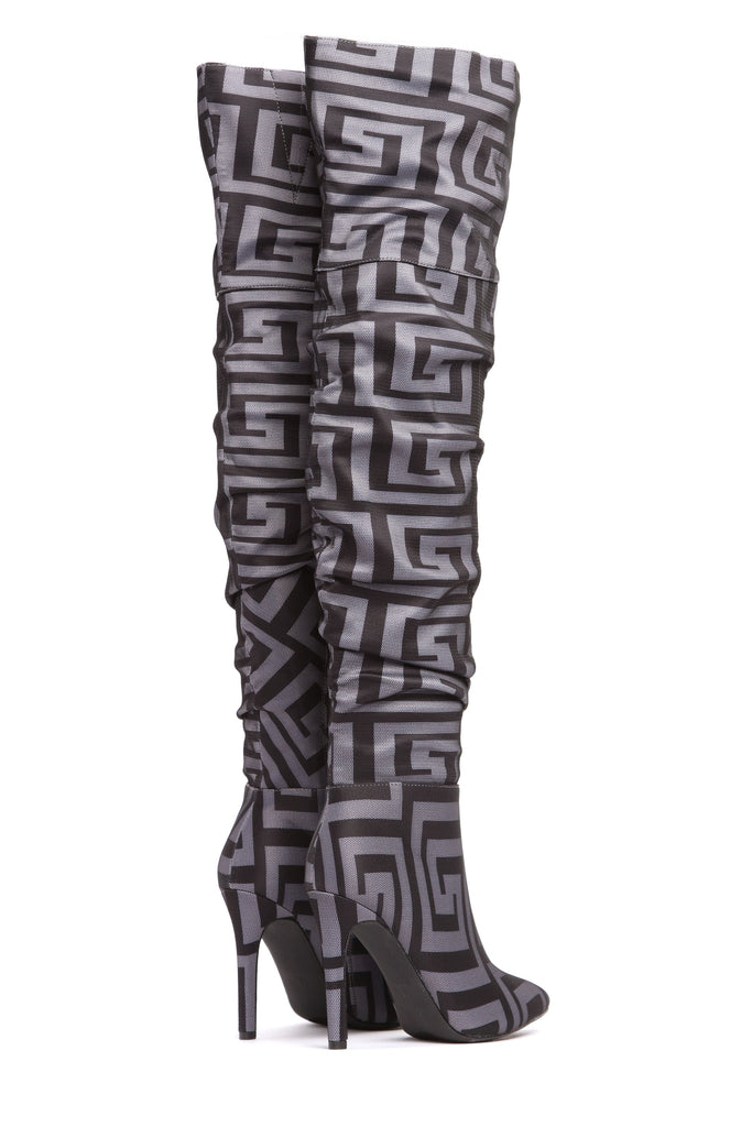 Status Quo Boot - Black/Black