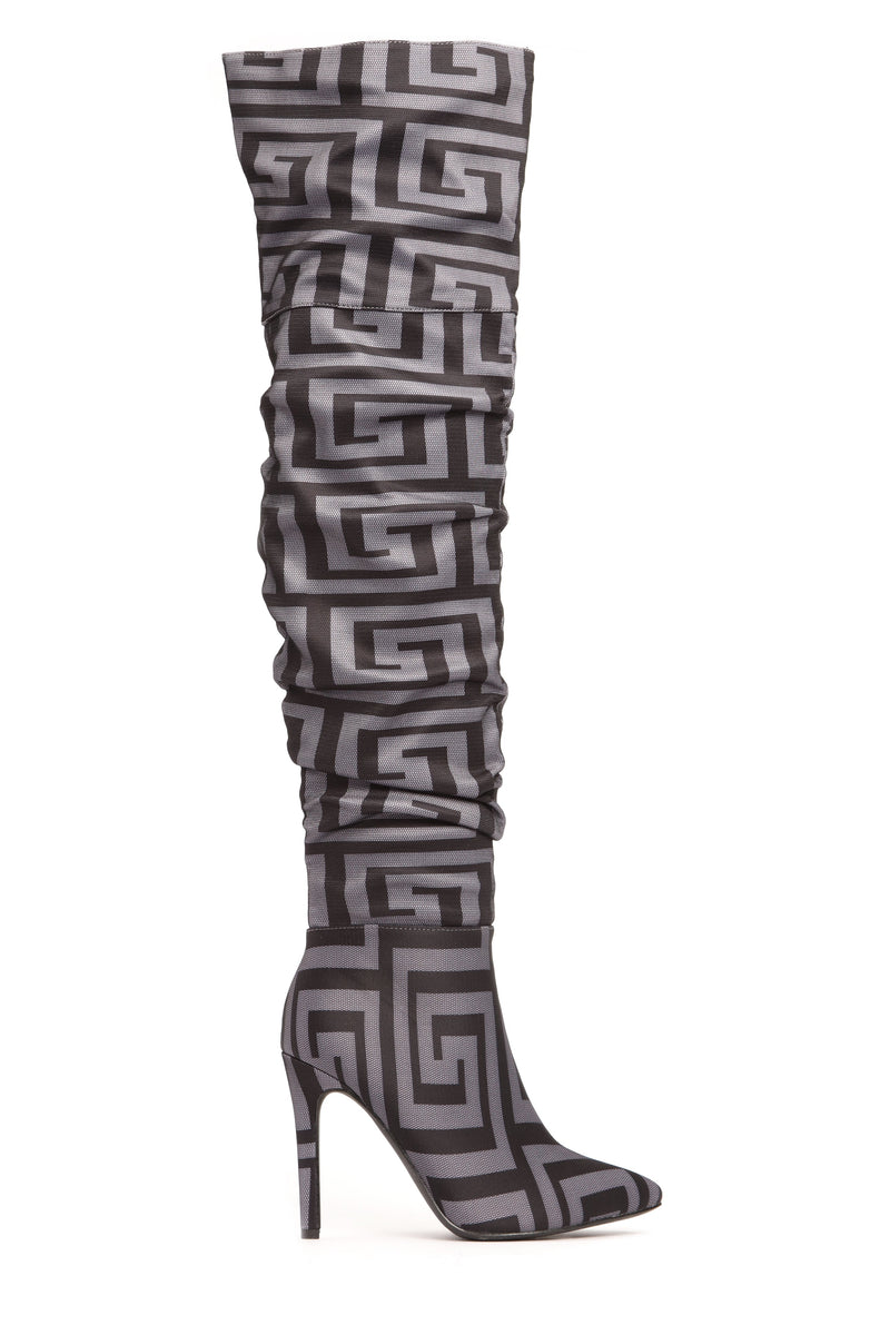 Status Quo Boot - Black/Black