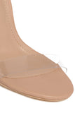 Did I Ask You Heeled Sandal - Nude