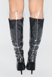 Not Far To Go Heeled Boot - Black